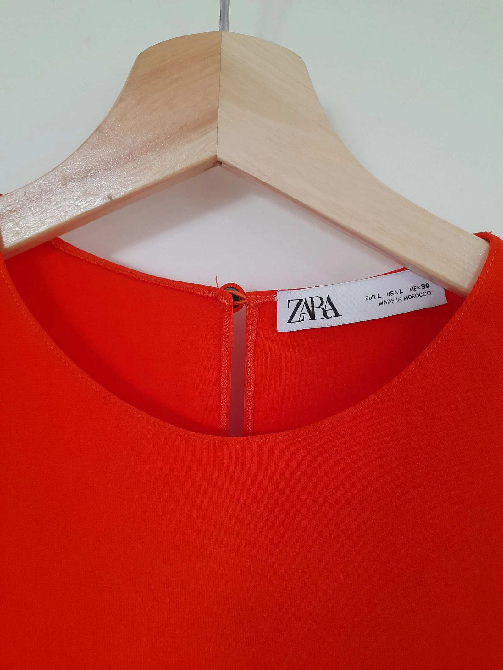 Túnica Asimétrica Roja Zara L ❤️ – photo 2